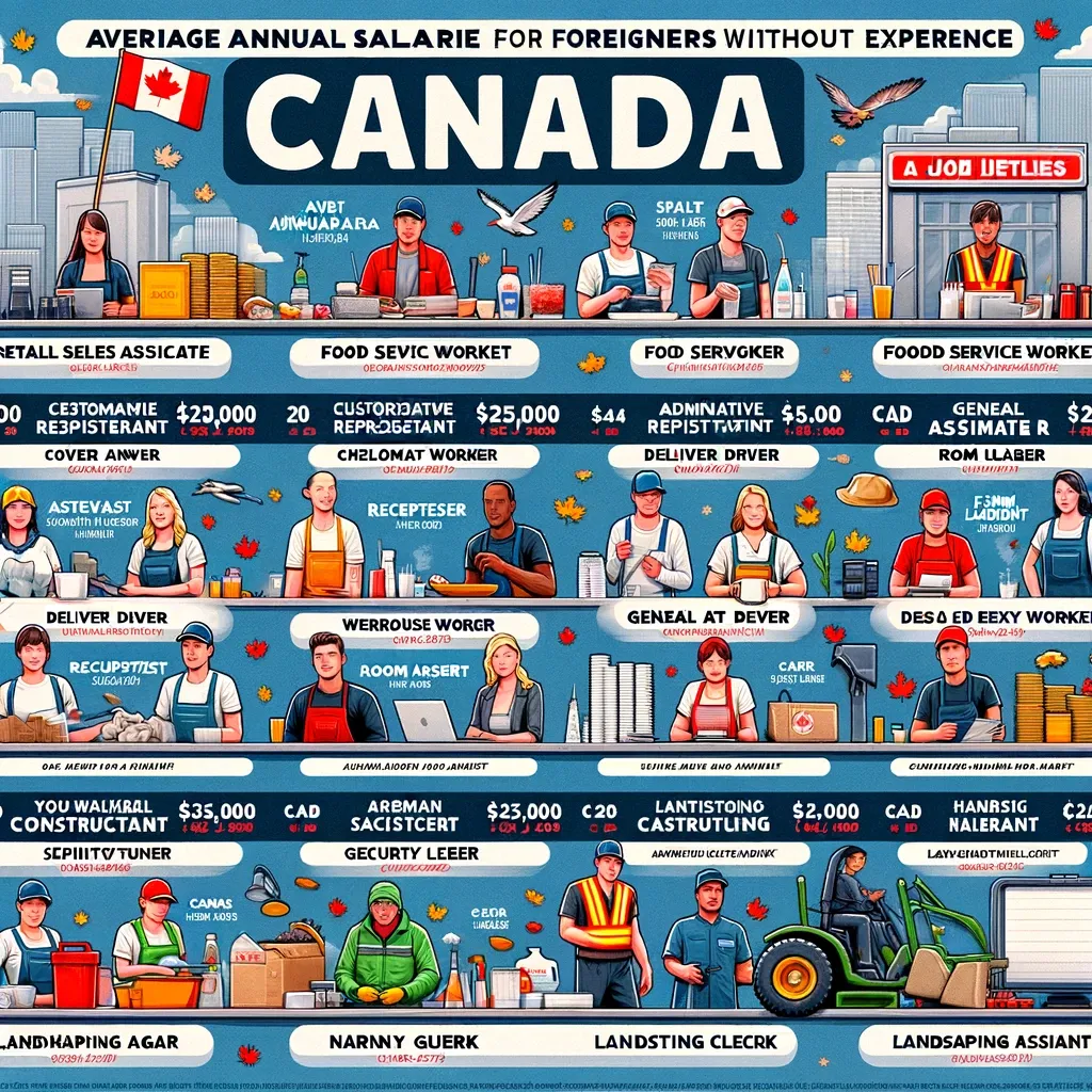 Jobs in Canada for Foreigners Without Experience