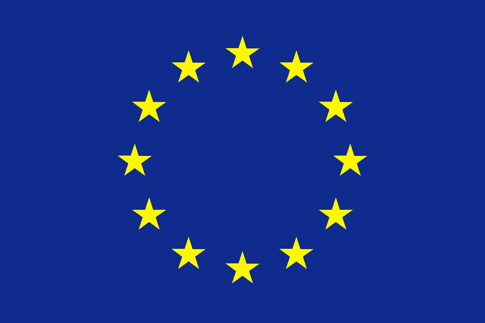 European Union flags